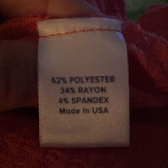 Allison Joy thermal coral long sleeve top - Picture 3 of 4